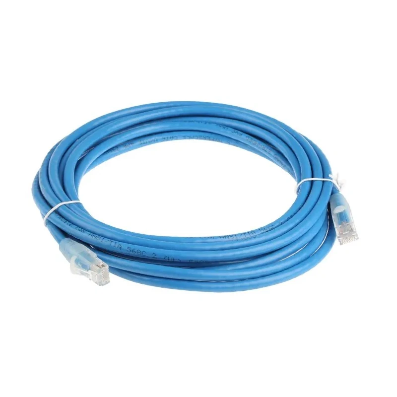 RS PRO Cat6 Ethernet Cable, 5 m Length, Blue PVC Jacket, U/UTP Shield, RJ45 Male to RJ45 Male 556-562