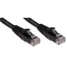 RS PRO Cat6 Ethernet Cable, 1 m, Black RJ45 Male to RJ45 Male, U/UTP PVC 556-578