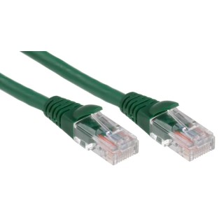 RS PRO Cat5e Ethernet Cable 10 m Green RJ45 Male to RJ45 Male U/UTP Low Smoke Zero Halogen 556-714