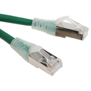 RS PRO Cat6 Ethernet Cable 0.5 m Green RJ45 Male to RJ45 Male F/UTP Low Smoke Zero Halogen 556-679