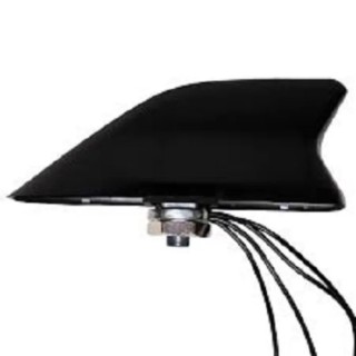 Abracon Shark Fin Multi-Band Antenna with SMA, FME Connector, 4G (LTE), GPS, WiFi AECS1806D07ZS-3000S