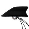 Abracon Shark Fin Multi-Band Antenna with SMA, FME Connector, 4G (LTE), GPS, WiFi AECS1806D07ZS-3000S