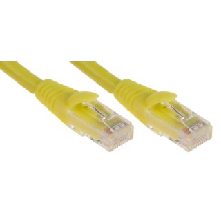 RS PRO Cat6 Ethernet Cable Unshielded Unscreened Low Smoke Zero Halogen Jacket Yellow 3 m 30V CAT6