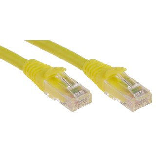 RS PRO Cat6 Unshielded Unscreened Ethernet Cable Low Smoke Zero Halogen Jacket Yellow 5m Cat6