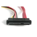 StarTech.com Female SATA to Male/Female Straight SATA Cable 457.2 mm PVC Jacket SAS729PW18