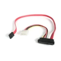 StarTech.com Female SATA to Male/Female Straight SATA Cable 457.2 mm PVC Jacket SAS729PW18