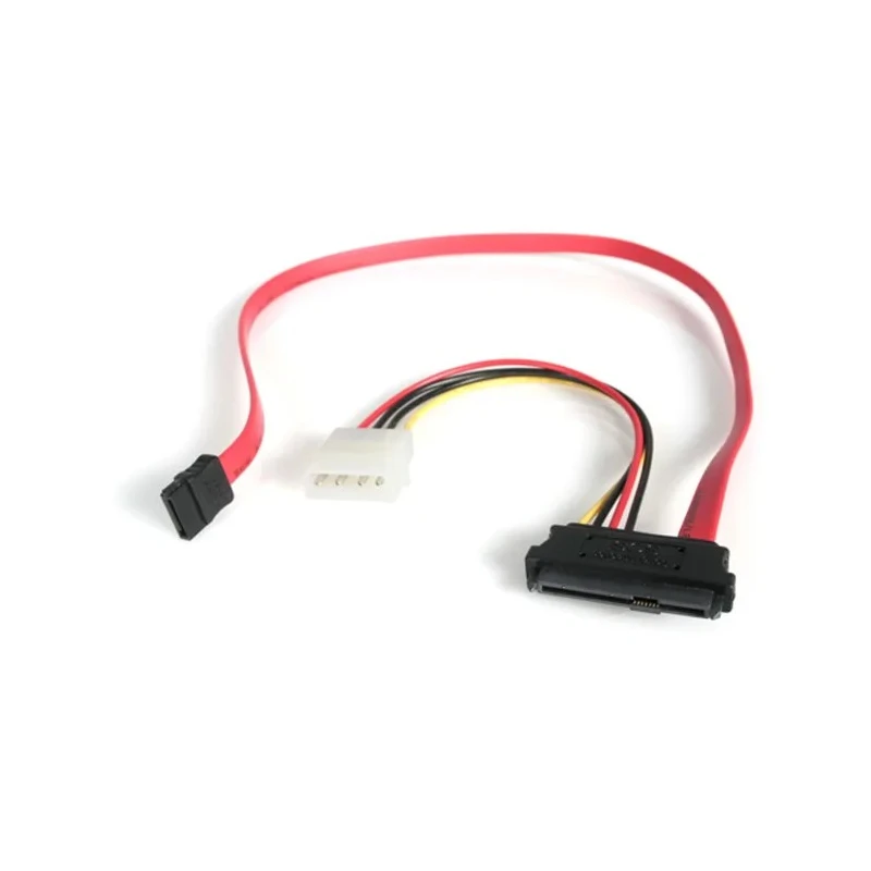 StarTech.com Female SATA to Male/Female Straight SATA Cable 457.2 mm PVC Jacket SAS729PW18