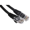 RS PRO Cat5e Ethernet Cable RJ45 Male to RJ45 Male 10 m Black Unshielded LSZH 556-897