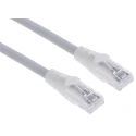 RS PRO Cat6 Ethernet Cable 2 m Grey RJ45 Male to RJ45 Male U/UTP Low Smoke Zero Halogen 556-900