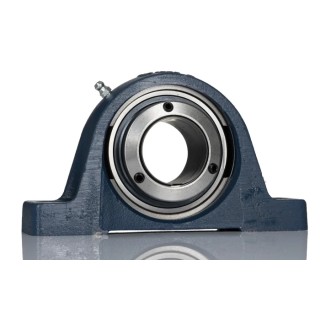 SKF Pillow Block Bearing Cast Iron Steel Housing 40 mm Inside Diameter 49.2 mm Centre Height SY 40 TR