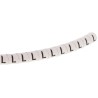HellermannTyton Helagrip Slide-On Cable Marker Black, Pre-Printed "L", 1 to 3 mm Cable Diameter, PVC Material, 901-10374