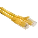 RS PRO Cat6 Ethernet Cable RJ45 Male to RJ45 Male, 2 m Length, Yellow PVC Jacket, Unshielded 556-932