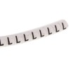 HellermannTyton Helagrip Slide-On Cable Marker, Black, Pre-Printed Legend "L", 2-5 mm Cable Diameter, PVC Material, 901-10380