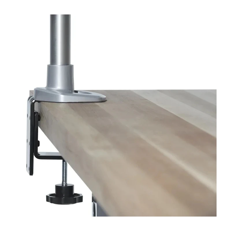 StarTech.com Silver Desk Mount Monitor Arm VESA 75 x 75 mm, 100 x 100 mm, Max Load 14 kg ARMPIVOTB2