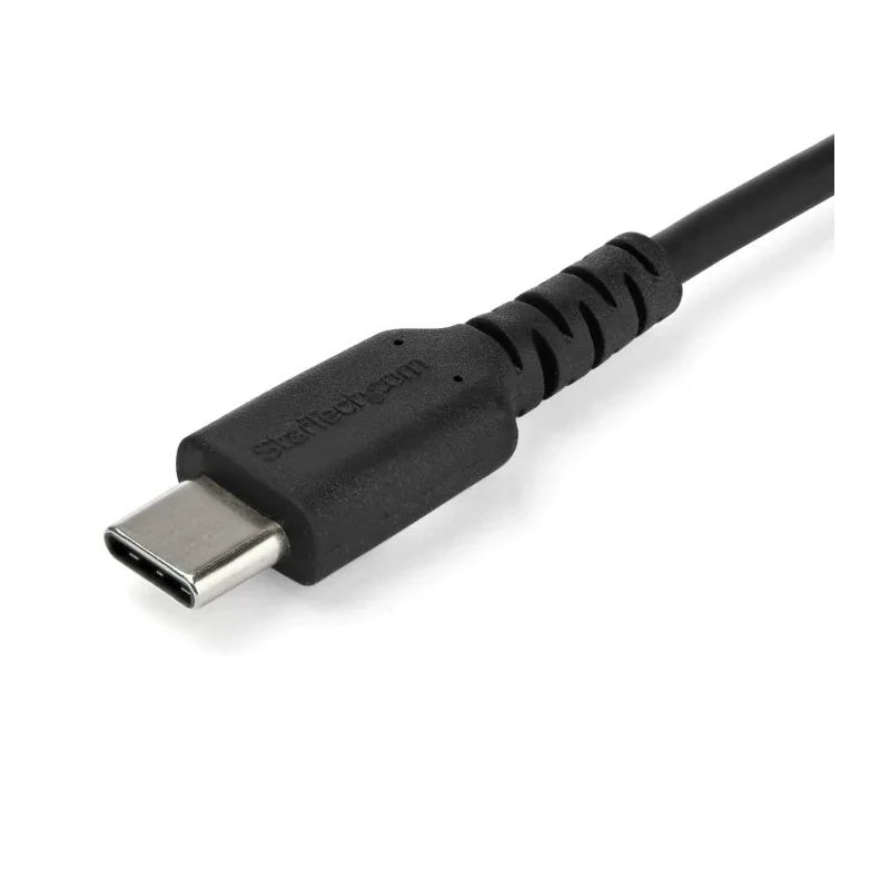 StarTech.com USB 2.0 Male USB Type C to Male USB Type C Charging and Data Cable, Black, 2 m RUSB2CC2MB