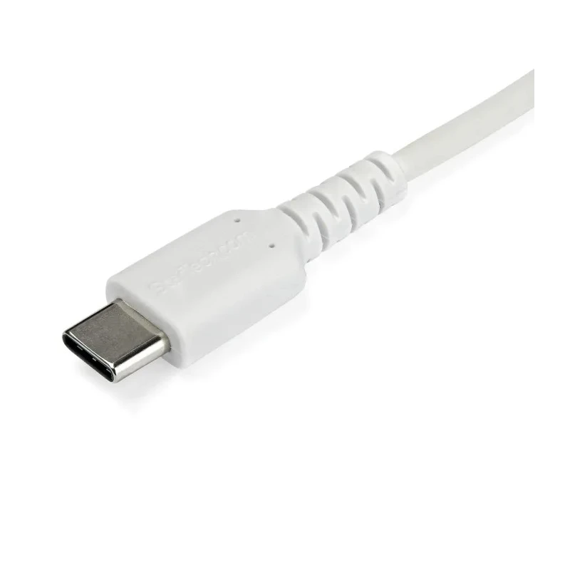 StarTech.com USB 2.0 Male USB Type C to Male USB Type C Cable, 2 m, White Jacket RUSB2CC2MW