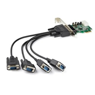 StarTech.com 4 Port PCIe RS232 Serial Card 