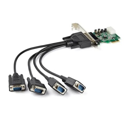 StarTech.com 4 Port PCIe RS232 Serial Card 