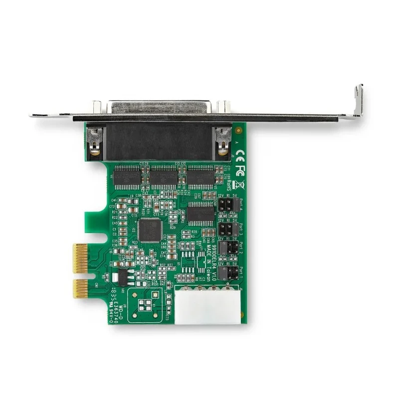StarTech.com 4 Port PCIe RS232 Serial Card 