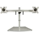 StarTech.com Silver Desk Mount Monitor Arm 8Kg Load Capacity VESA 75x75/100x100 mm ARMDUOSS