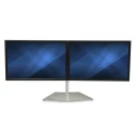StarTech.com Silver Desk Mount Monitor Arm 8Kg Load Capacity VESA 75x75/100x100 mm ARMDUOSS