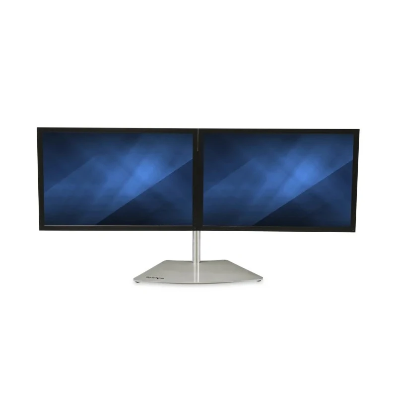 StarTech.com Silver Desk Mount Monitor Arm 8Kg Load Capacity VESA 75x75/100x100 mm ARMDUOSS