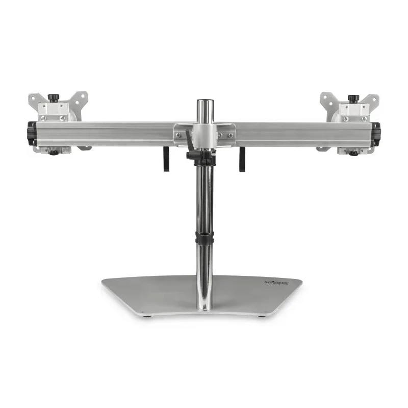 StarTech.com Silver Desk Mount Monitor Arm 8Kg Load Capacity VESA 75x75/100x100 mm ARMDUOSS
