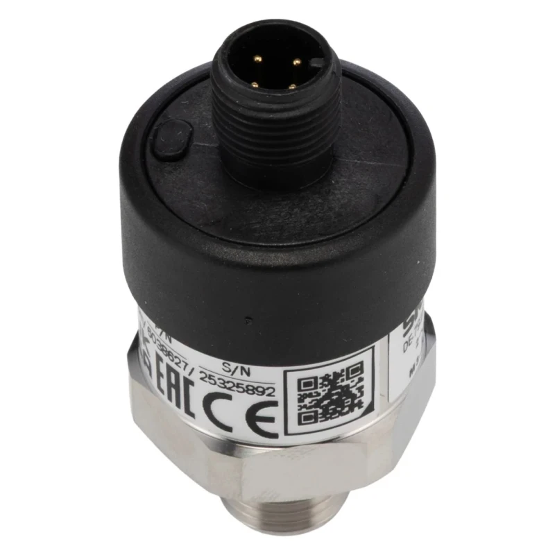 SICK PBT Series Voltage Output Gauge Pressure Sensor 0 to 1 bar, Stainless Steel Housing PBT-RB1X0SG1SSNVMC0Z