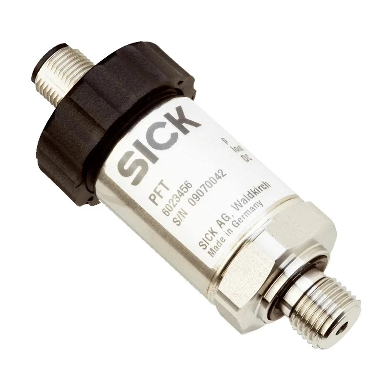 SICK PFT Series Pressure Sensor, Current Output, 0 bar to 100 bar, Relative Reading, Stainless Steel PFT-FRB100SF2OSSAMSSZ