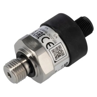 SICK PBT Series Pressure Sensor, 3-Wire Output, 0 to 400 bar Gauge Pressure, Stainless Steel Housing PBT-RB400SG1SSNVMC0Z