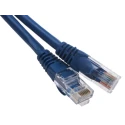 RS PRO Cat5e Ethernet Cable, 1 m, Blue RJ45 Male to RJ45 Male, U/UTP Low Smoke Zero Halogen 557-064
