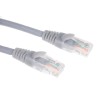 RS PRO Cat5e Ethernet Cable 1 m Grey RJ45 Male to RJ45 Male, U/UTP Low Smoke Zero Halogen 557-042