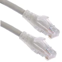 RS PRO Cat6 Ethernet Cable 5 m Grey RJ45 Male to RJ45 Male U/UTP PVC 557-010