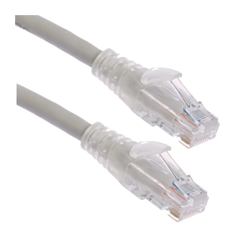 RS PRO Cat6 Ethernet Cable 5 m Grey RJ45 Male to RJ45 Male U/UTP PVC 557-010