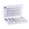 HellermannTyton Helagrip Slide-On Cable Marker Kit, Pre-Printed "+, 0 to 9, Earth, L, N, R, S, T", 1.7 to 2.8 mm 901-10387