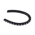 HellermannTyton Helagrip Slide-On Cable Marker Kit, Pre-Printed "+, 0 to 9, Earth, L, N, R, S, T", 1.7 to 2.8 mm 901-10387