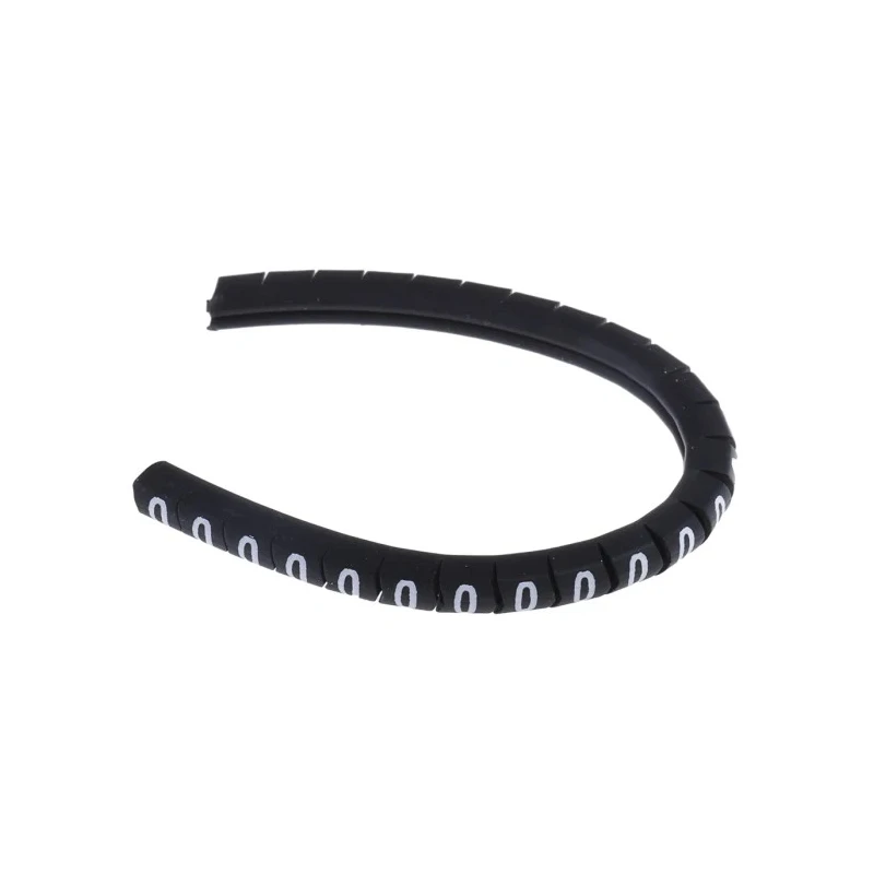 HellermannTyton Helagrip Slide-On Cable Marker Kit, Pre-Printed "+, 0 to 9, Earth, L, N, R, S, T", 1.7 to 2.8 mm 901-10387