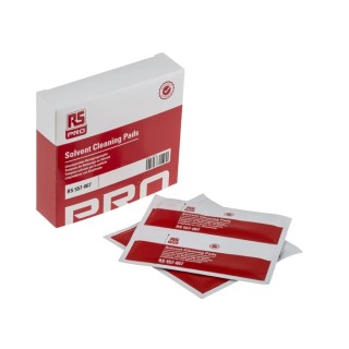 RS PRO Wet Isopropanol Cleaning Wipes 125 x 110 mm Single Use Box of 20 557-067
