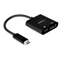 StarTech.com USB Type C to DisplayPort Adapter 8k Resolution with Power Delivery CDP2DP14UCPB