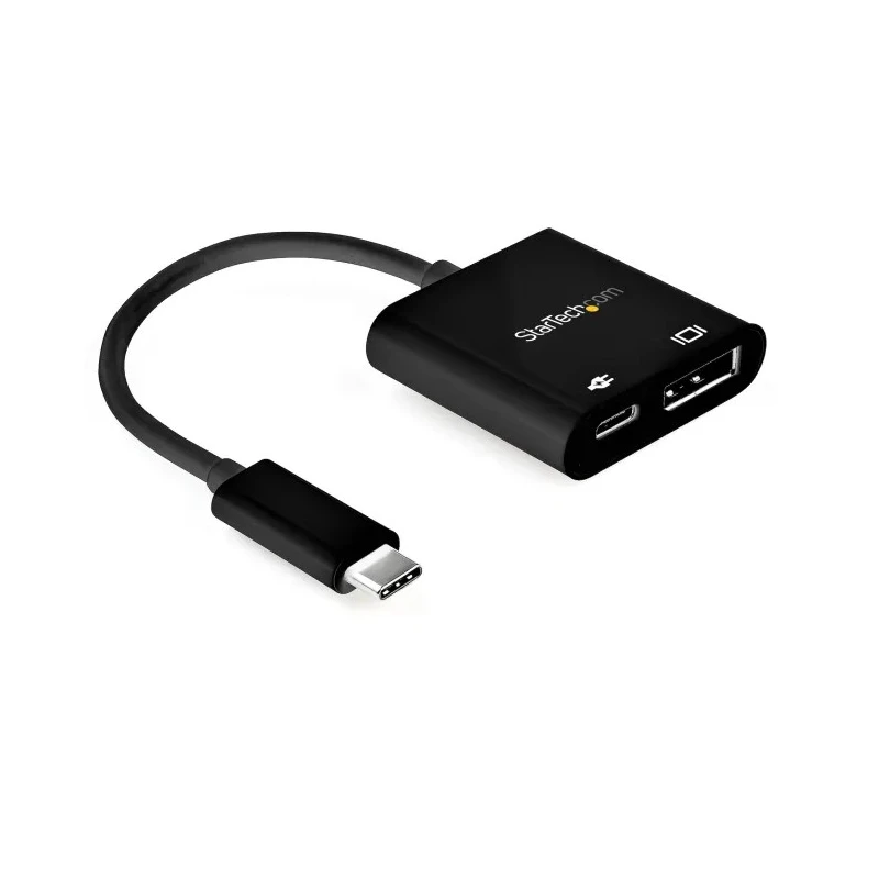 StarTech.com USB Type C to DisplayPort Adapter 8k Resolution with Power Delivery CDP2DP14UCPB