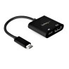 StarTech.com USB Type C to DisplayPort Adapter 8k Resolution with Power Delivery CDP2DP14UCPB