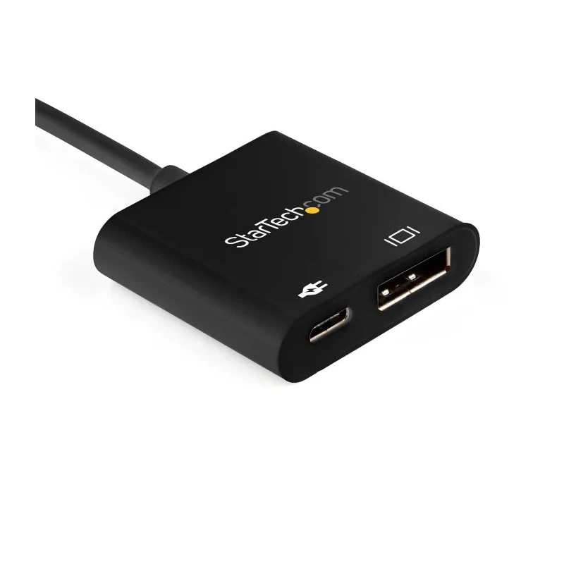 StarTech.com USB Type C to DisplayPort Adapter 8k Resolution with Power Delivery CDP2DP14UCPB