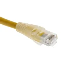RS PRO Cat6 Ethernet Cable RJ45 Male to RJ45 Male 10 m Unshielded PVC Jacket Yellow 30V 557-155