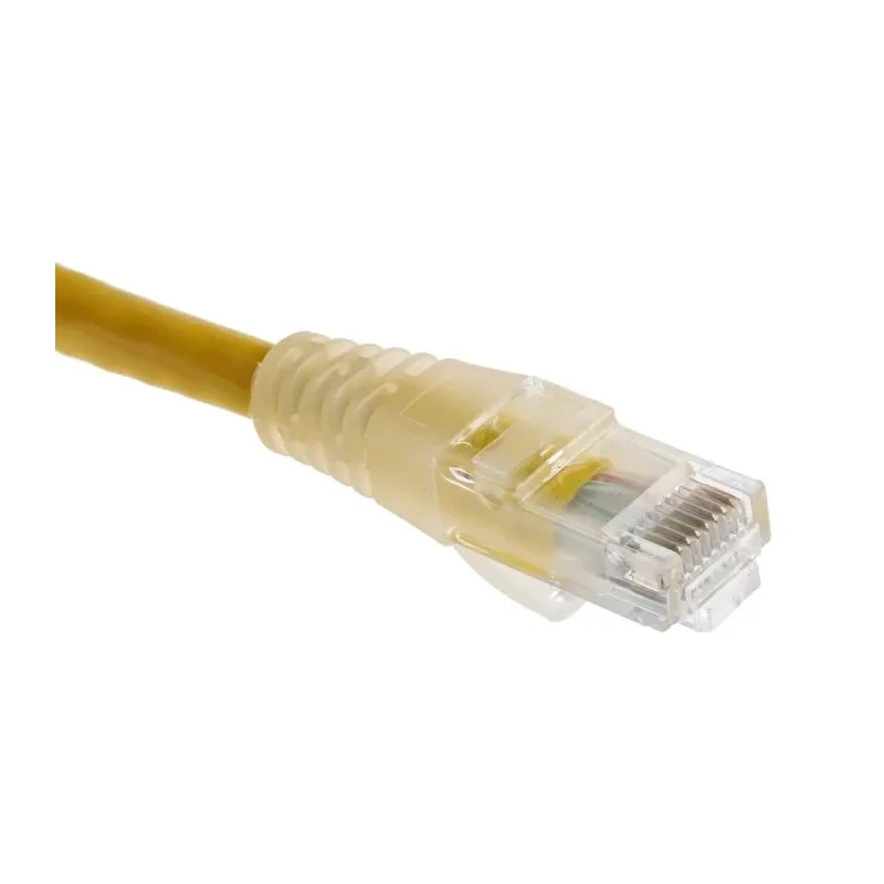 RS PRO Cat6 Ethernet Cable RJ45 Male to RJ45 Male 10 m Unshielded PVC Jacket Yellow 30V 557-155