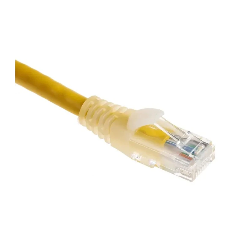 RS PRO Cat6 Ethernet Cable RJ45 Male to RJ45 Male 10 m Unshielded PVC Jacket Yellow 30V 557-155