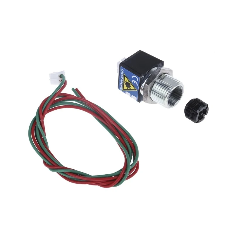 Global Laser Red Continuous Wave Laser Module 670 nm 0.8 mW Ellipse Pattern 5.5V 4.5V Cameo Series 1250-34-000