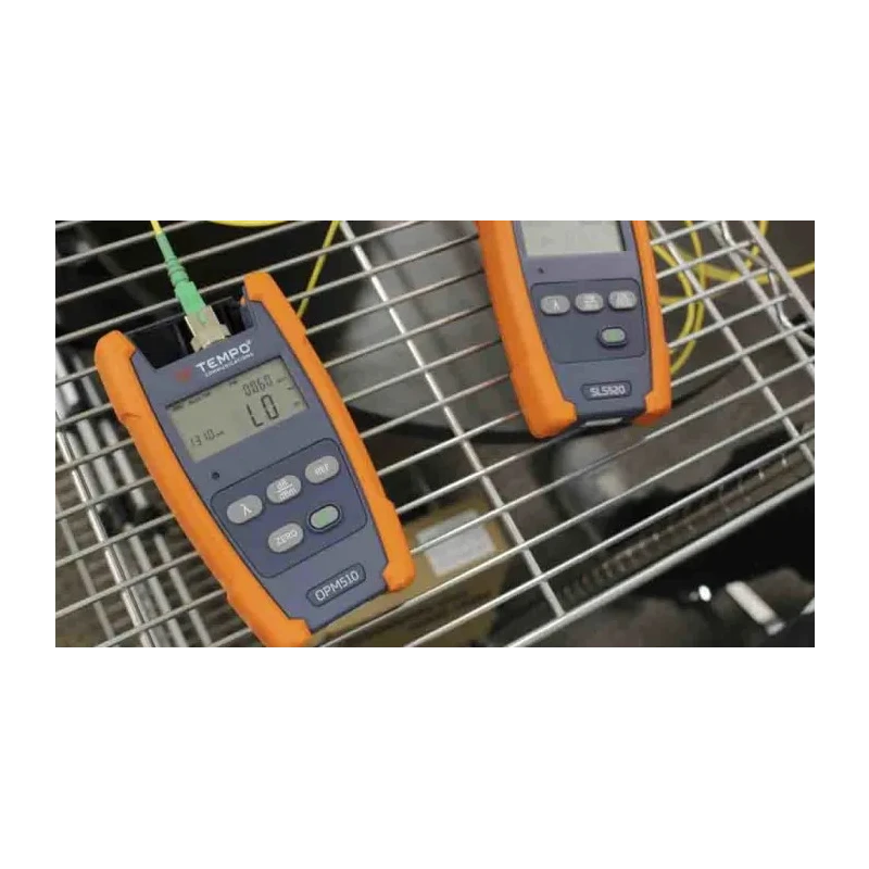 Tempo Fibre Optic Test Kit Single Mode, SC Connector, Lithium Battery, 0.01 dB Resolution, OPM510 SLS535 55500031