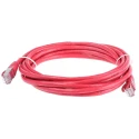 RS PRO Cat5e Ethernet Cable 3 m Red RJ45 Male to RJ45 Male F/UTP PVC 557-200