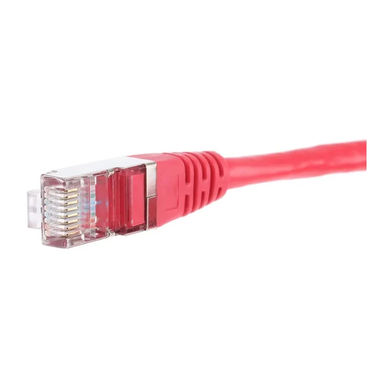 RS PRO Cat5e Ethernet Cable 3 m Red RJ45 Male to RJ45 Male F/UTP PVC 557-200