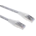 RS PRO Cat5e Ethernet Cable, 3 m, Grey RJ45 Male to RJ45 Male, F/UTP PVC 557-240